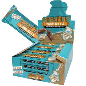 Grenade Carb Killa Protein Bar - Chocolate Chip Salted Caramel Box of 12