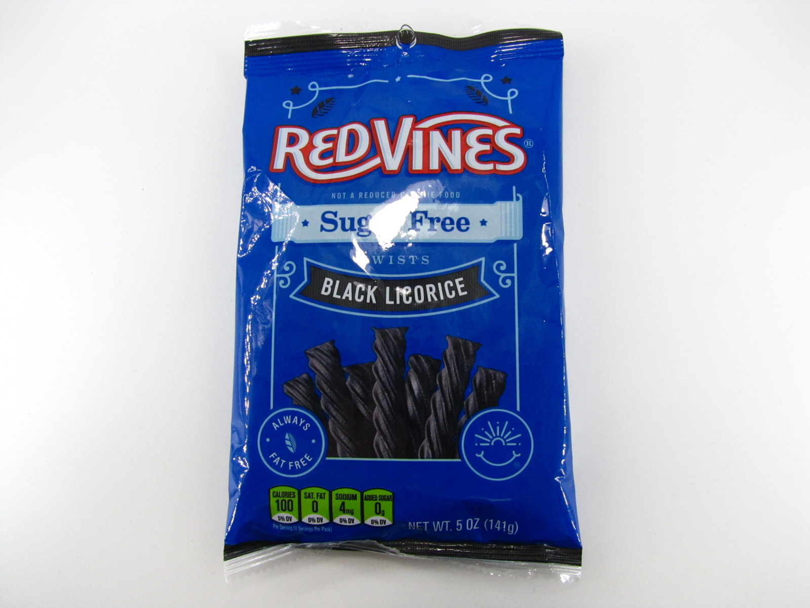 Red Vines Black Licorice front of bag image Red Vines Black Licorice front of bag image