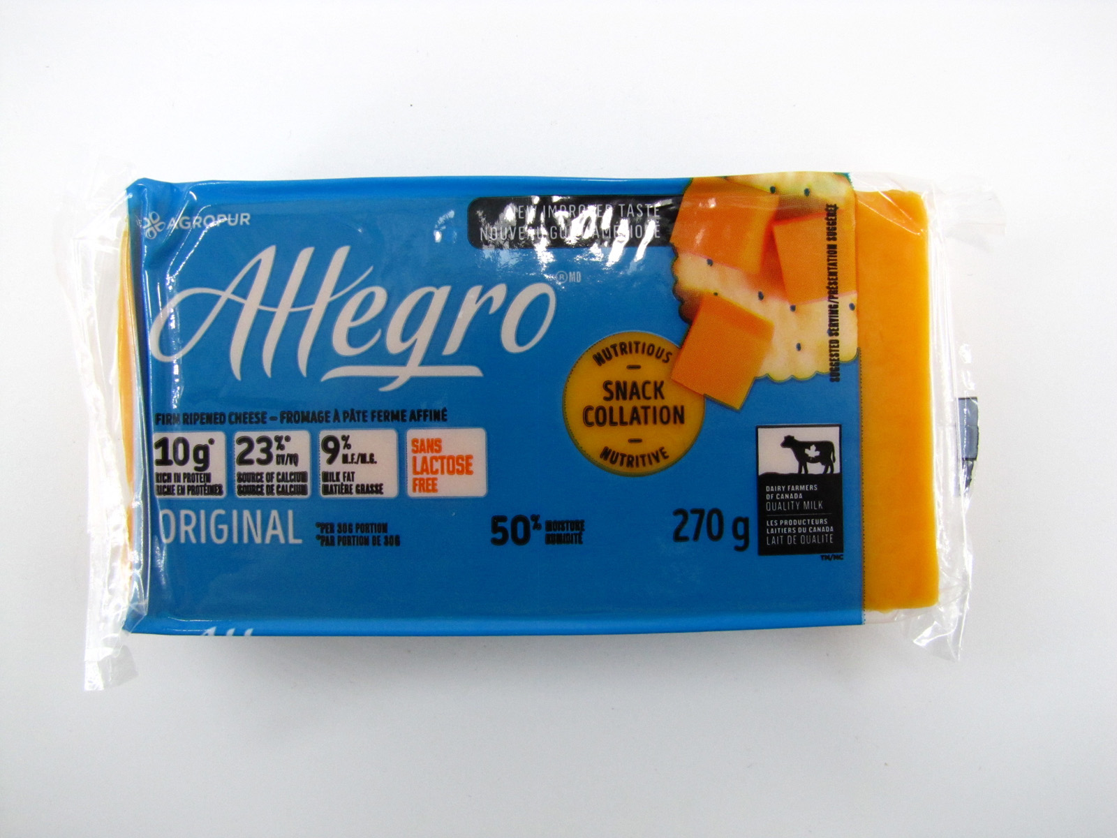 Allegro Cheese - Original Coloured front image