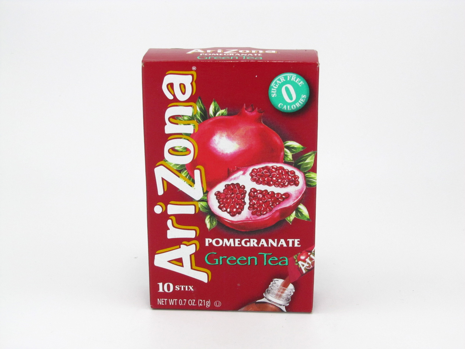 Arizona Pomegranate Tea Mix front of box image Arizona Pomegranate Tea Mix front of box image