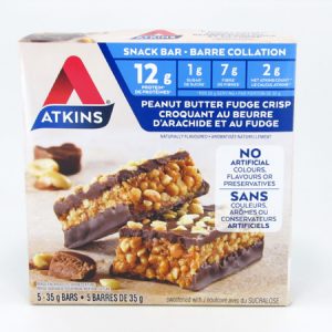 Atkins Peanut Butter Fudge Crisp Bar front of box image