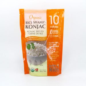 Organic Konjac Rice front of bag