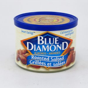 Blue Diamond Almonds - Roasted salted - front view