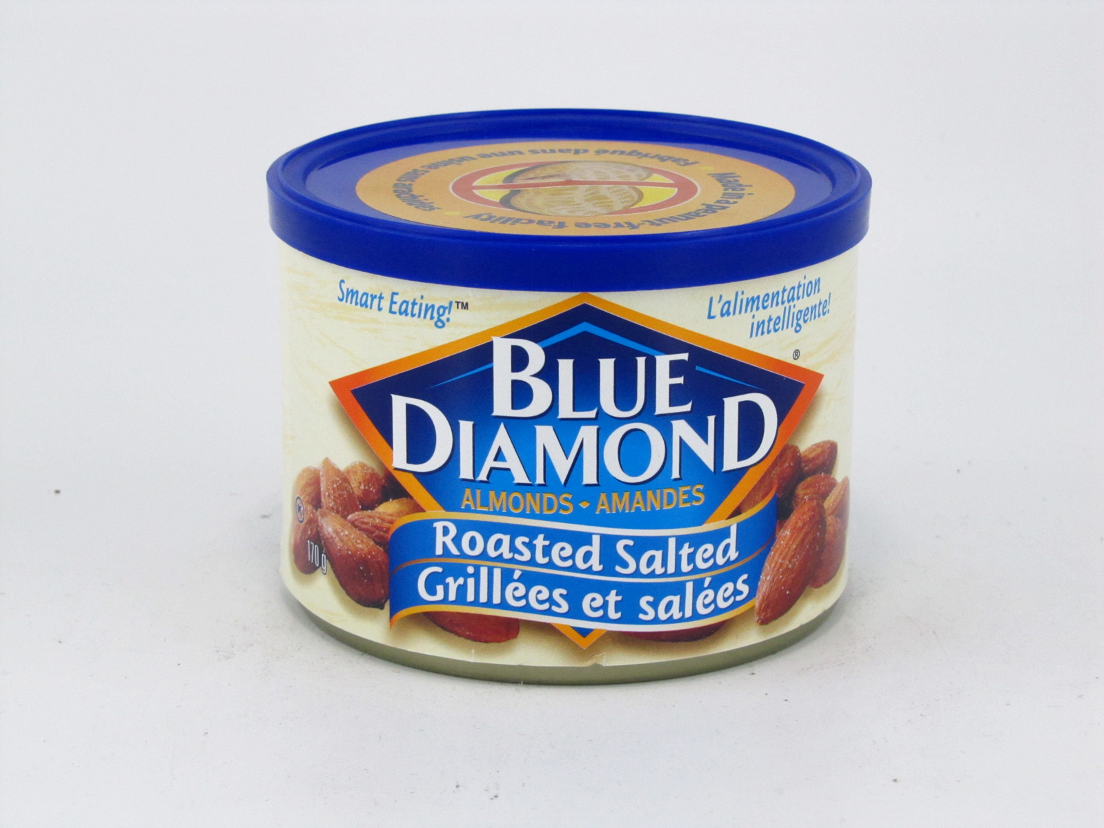 Blue Diamond Almonds - Roasted salted - front view Blue Diamond Almonds - Roasted salted - front view