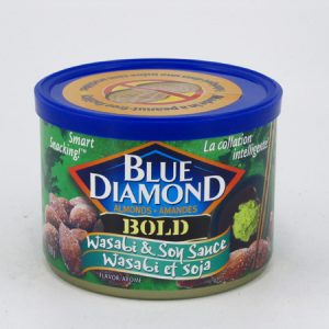 Blue Diamond Almonds - Wasabi & Soy Sauce - front view