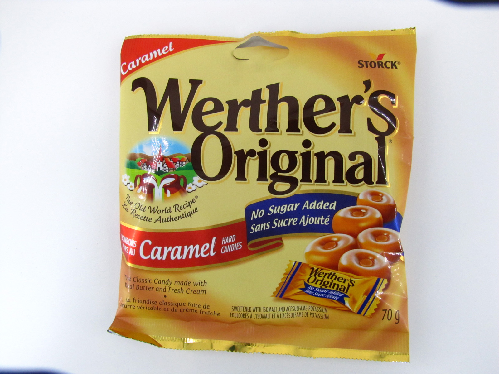 Werther's Caramel - front view