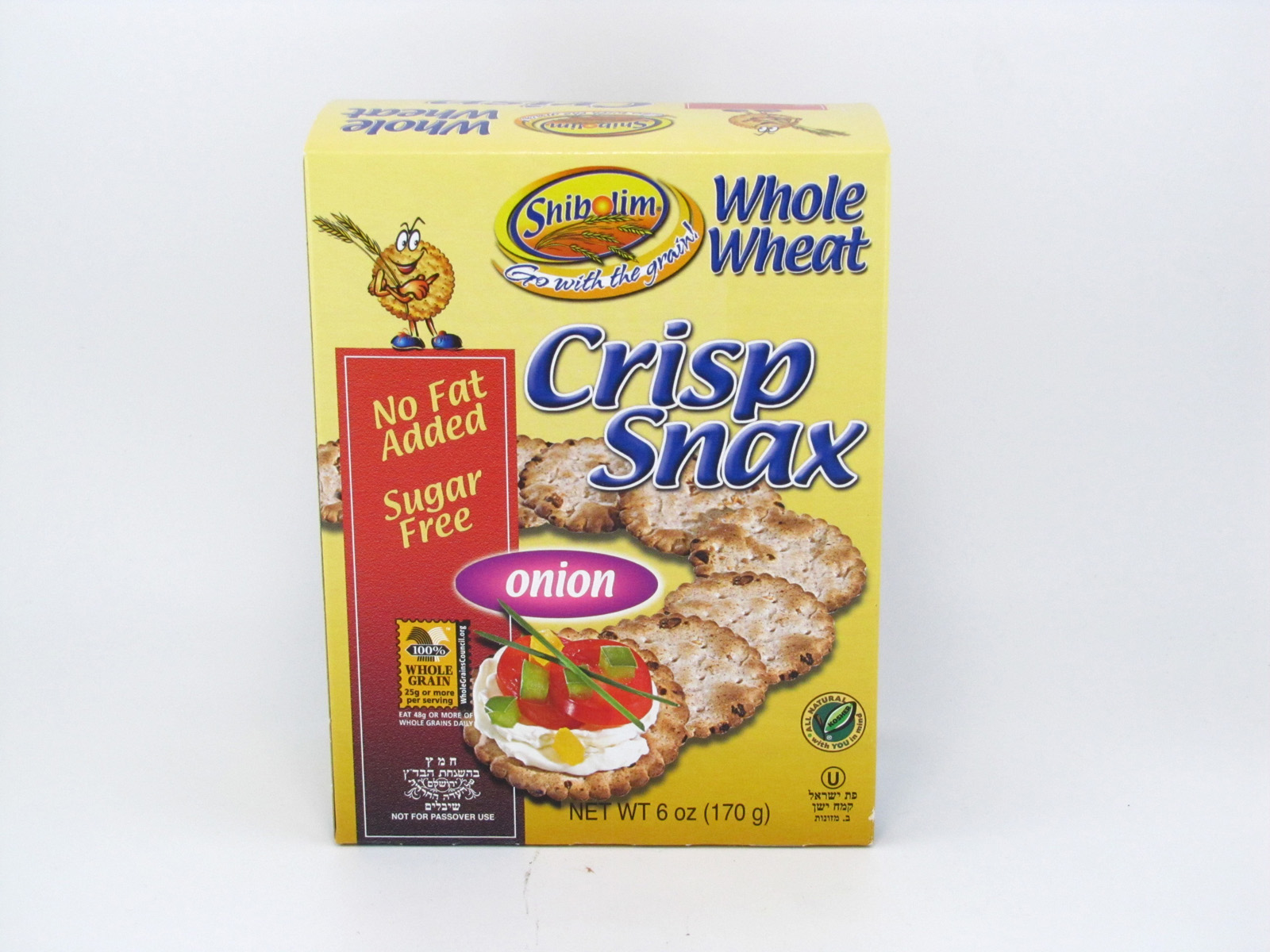 Shibolim Crisp Snax - Onion - front view