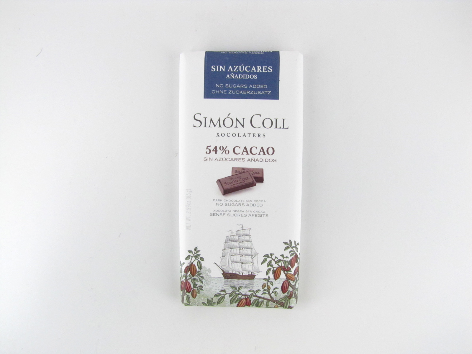 Simon Coll Dark Chocolate - front view