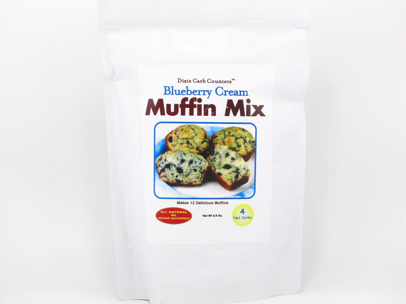 Muffin Mix - Blueberry Cream - front view Muffin Mix - Blueberry Cream - front view