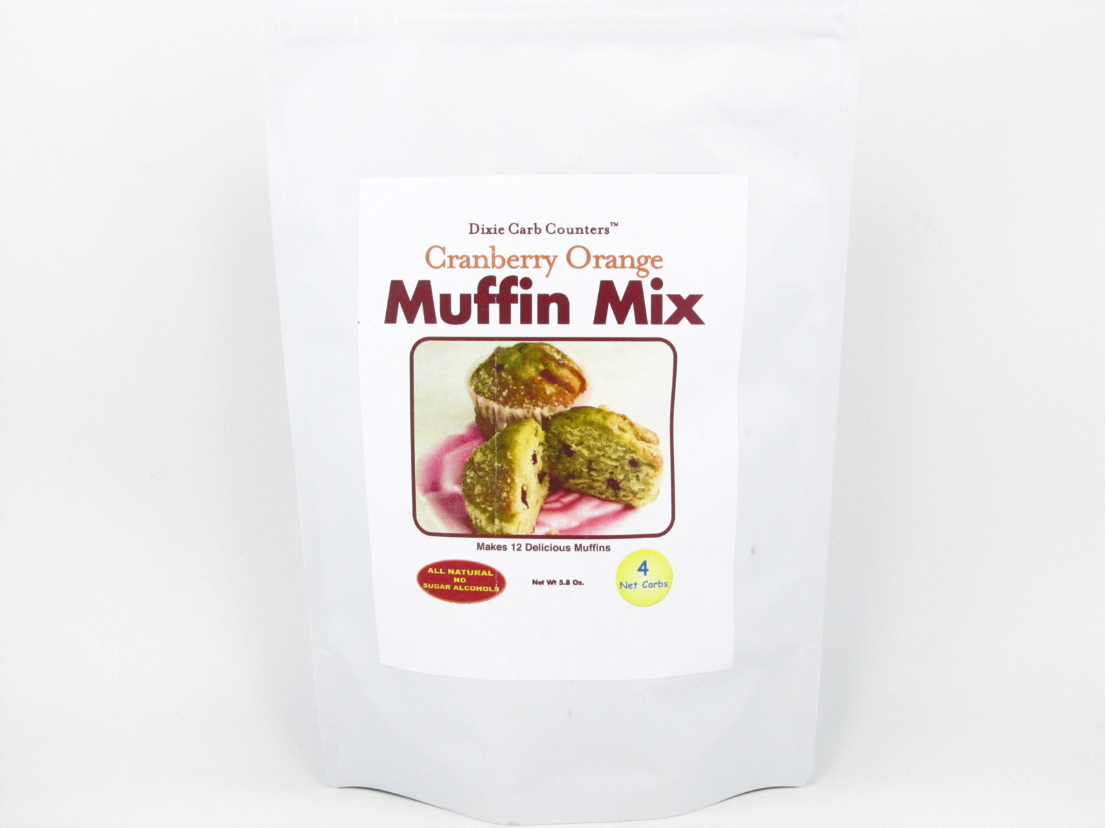 Muffin Mix - Cranberry Orange - front view