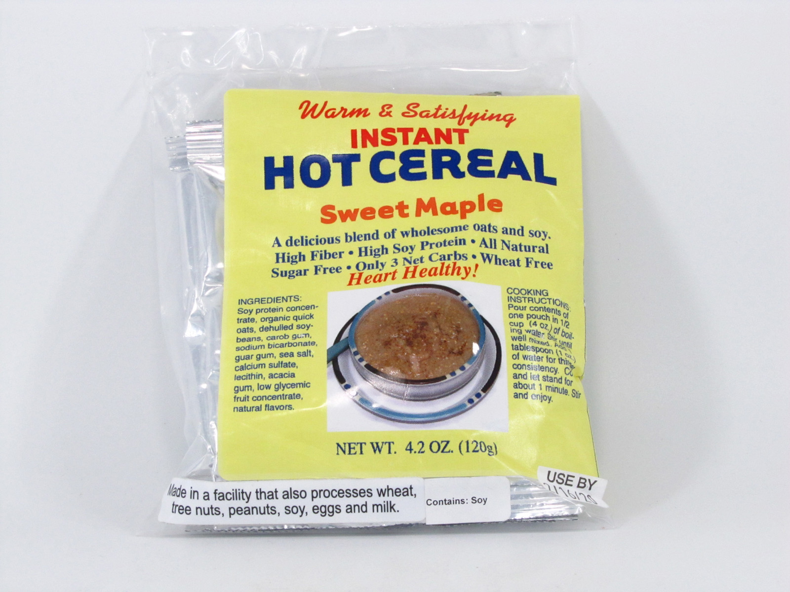 Hot Cereal - Sweet Maple - front view
