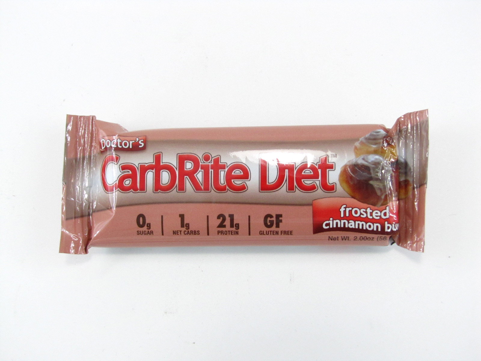 Doctor's CarbRite Diet - Frosted Cinnamon Bun - front view