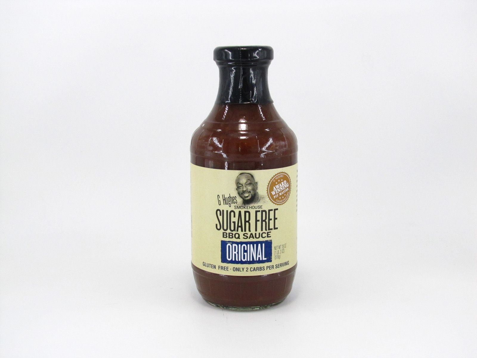 G Hughes BBQ Sauce - Original - front view G Hughes BBQ Sauce - Original - front view