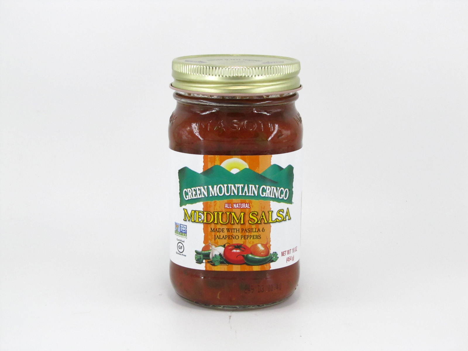 Green Mountain Gringo Salsa - Medium - front view