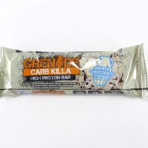 Grenade Carb Killa Protein Bar - White Chocolate Cookie - front view