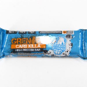 Grenade Carb Killa Protein Bar - Cookies & Cream - front view
