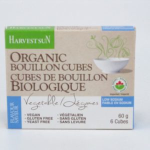 Organic Vegetable Bouillon Cubes - front view