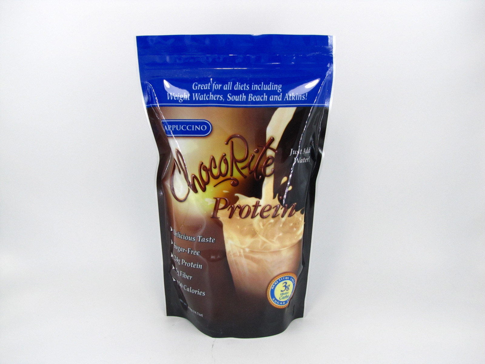 Chocorite Protein Shake (1lb)- Cappuccino - front view