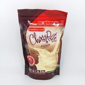 Chocorite Protein Shake (1lb)- Strawberry Cream - front view