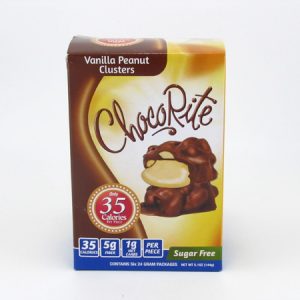 Healthsmart Chocorite Bar ( Value pack ) Vanilla Peanut Clusters - front view
