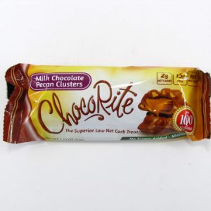 Chocorite Bar (32g) - Milk Chocolate Pecan Cluster - front view