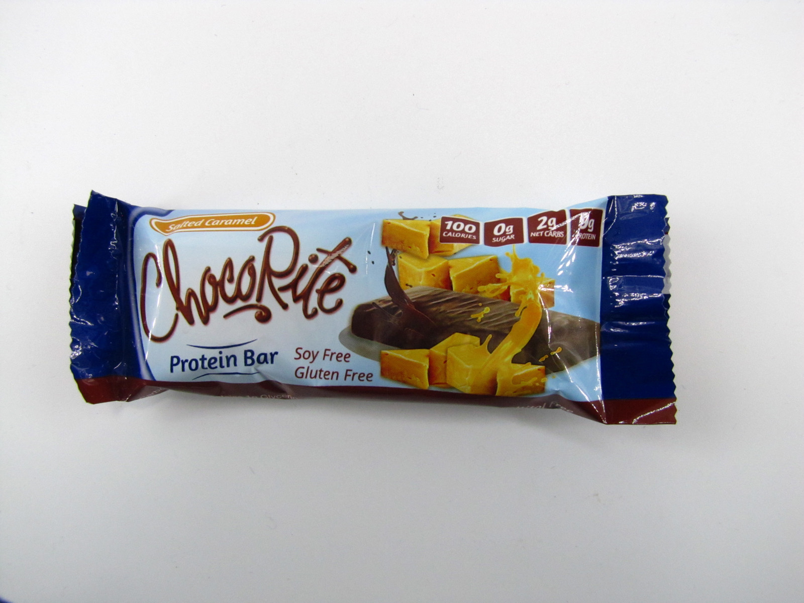 Chocorite Protein Bar ( 34g) - Salted Caramel - front view