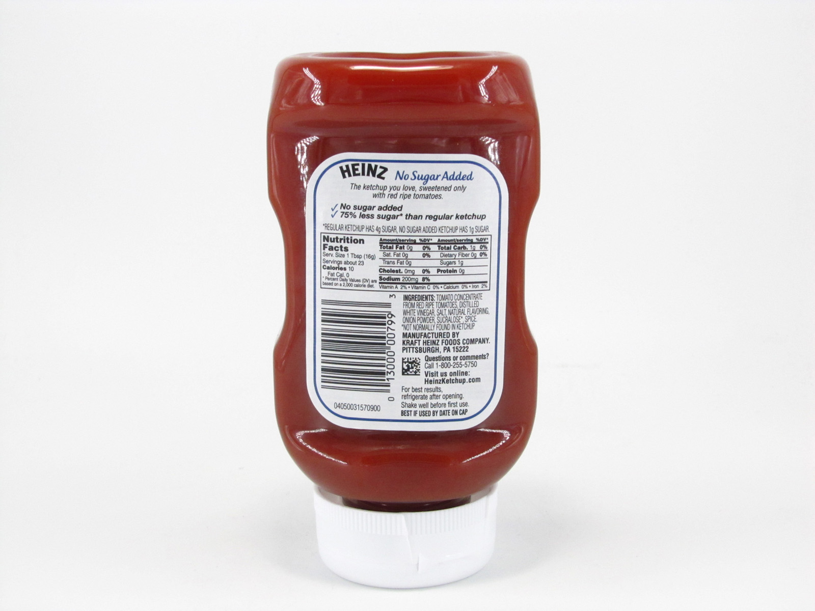 Heinz - Ketchup - back view Heinz - Ketchup - back view