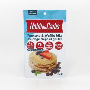 Hold the Carbs - Low Carb Pancake & Waffle Mix 40g - front view