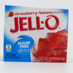 Jello - Strawberry Banana - front view