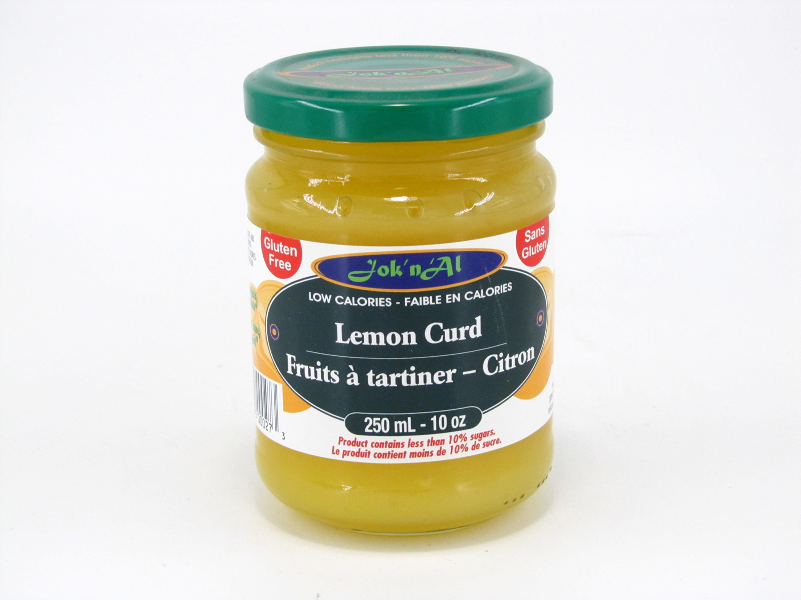 Jok-N-Al Lemon Fruit Spread - front view Jok-N-Al Lemon Fruit Spread - front view
