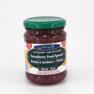 Jok-N-Al Strawberry Fruit Spread - front view