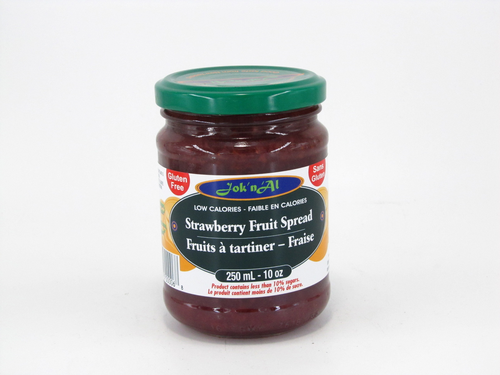 Jok-N-Al Strawberry Fruit Spread - front view