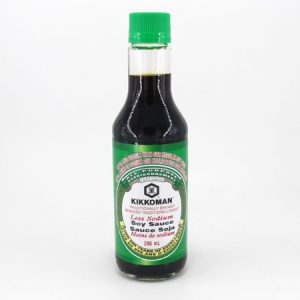 Kikkoman Low Sodium Soy Sauce - front view