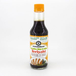 Kikkoman Low Sodium Teriyaki Sauce - front view