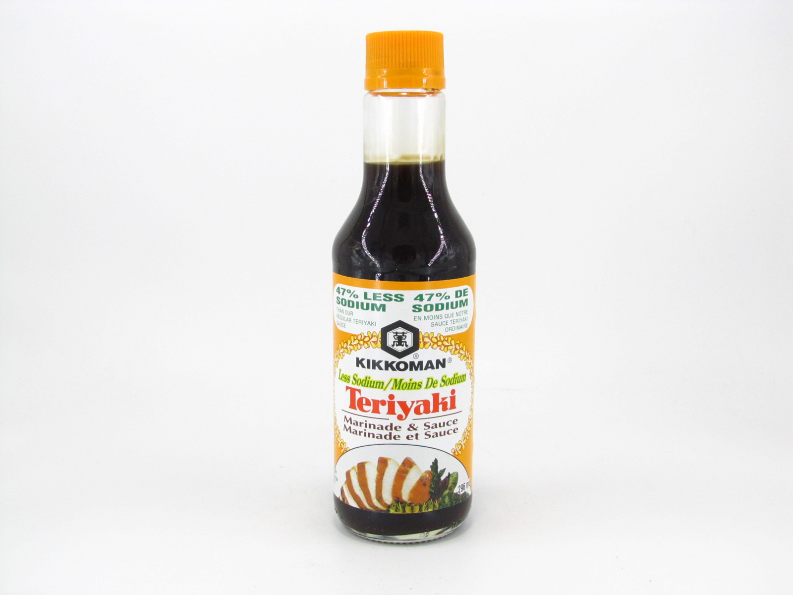 Kikkoman Low Sodium Teriyaki Sauce - front view