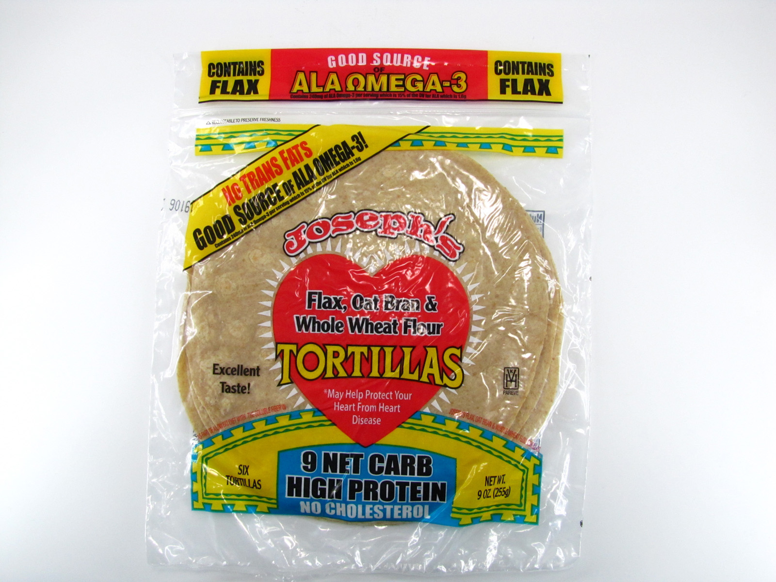 Joseph's Tortillas - front view