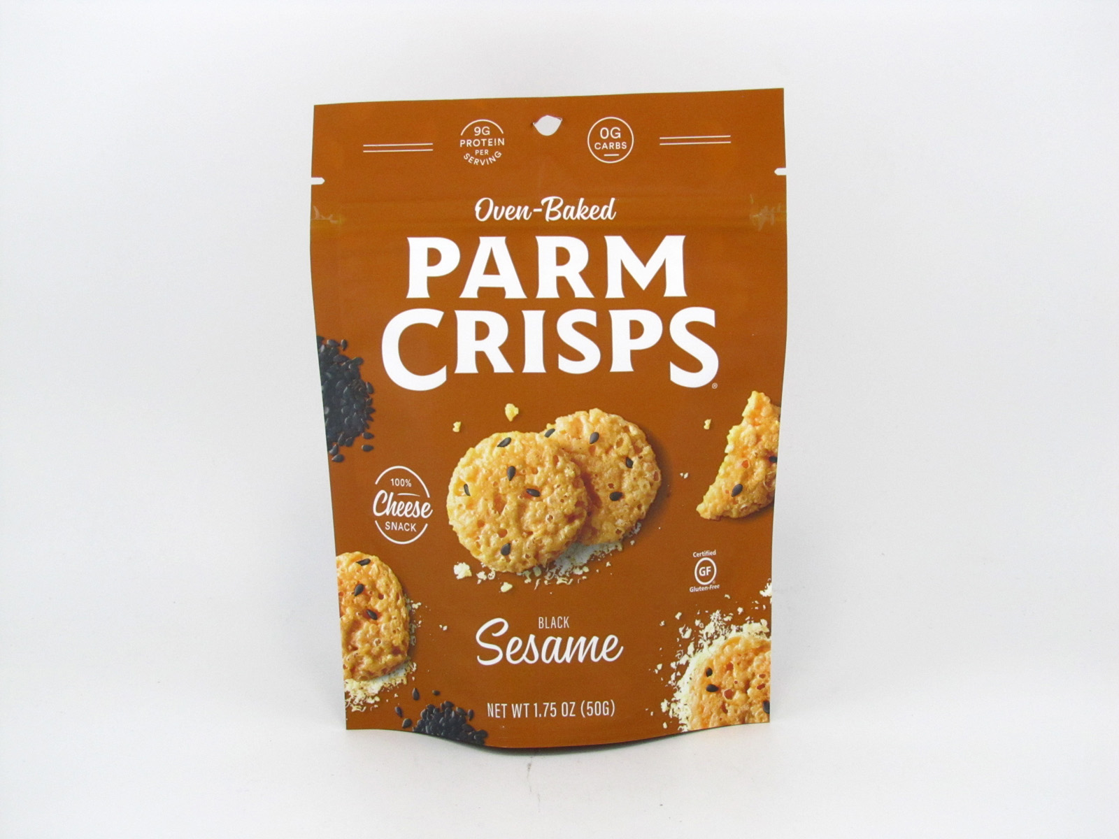 Parm Crisps Mini - Sesame (50g) - front view