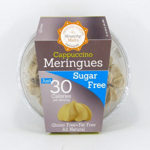 Krunchy Melts Meringues - Cappuccino - front view