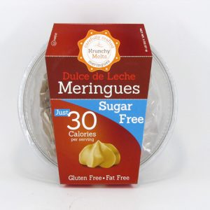 Krunchy Melts Meringues - Dulce de Leche - front view