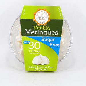 Krunchy Melts Meringues - Vanilla - front view