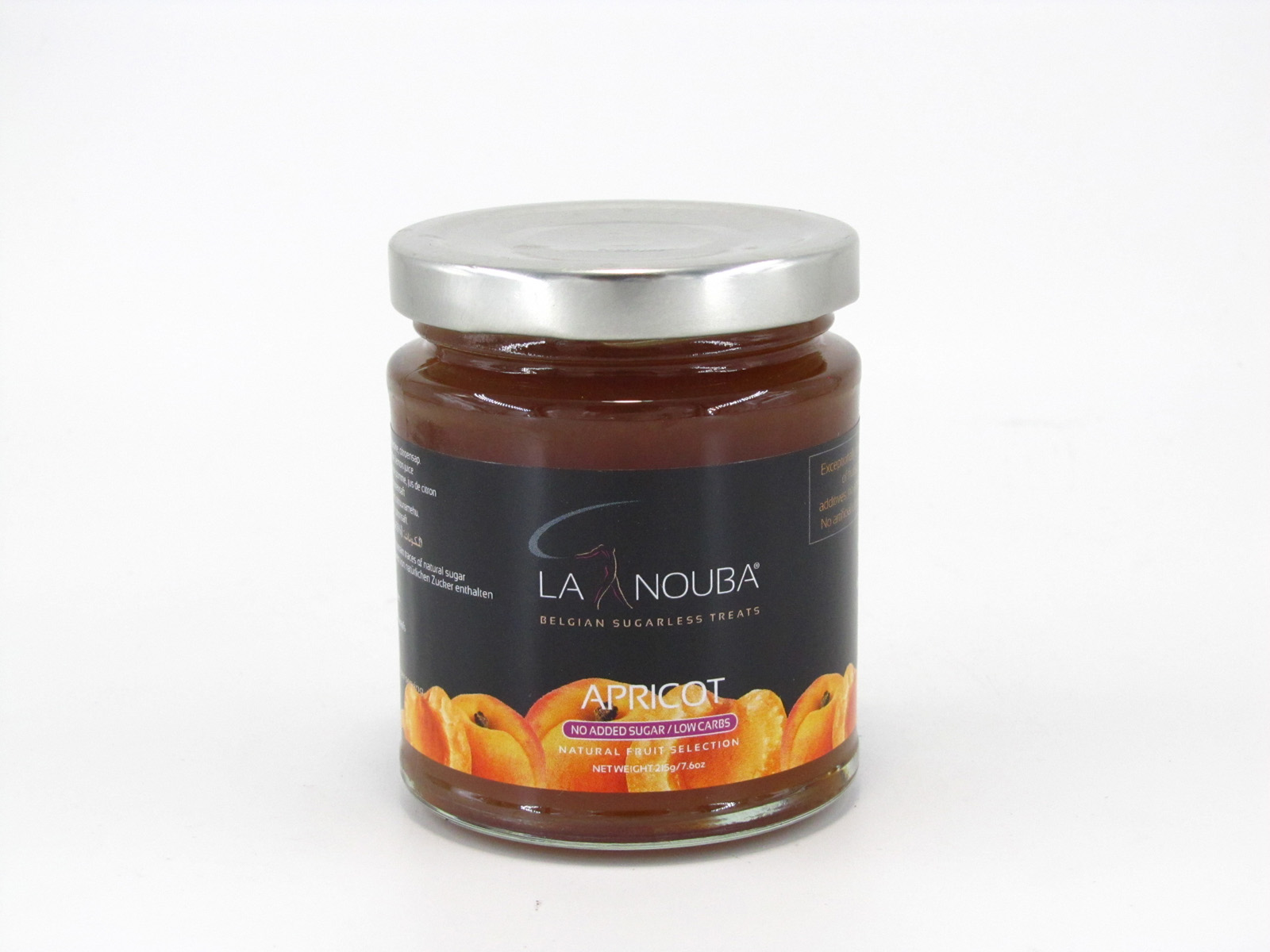 La Nouba Fruit Spread - Apricot - front view