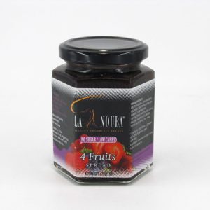 La Nouba Fruit Spread - 4 Fruits - front view