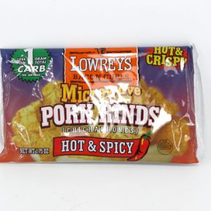 Pork Rinds - Hot and Spicy - front view