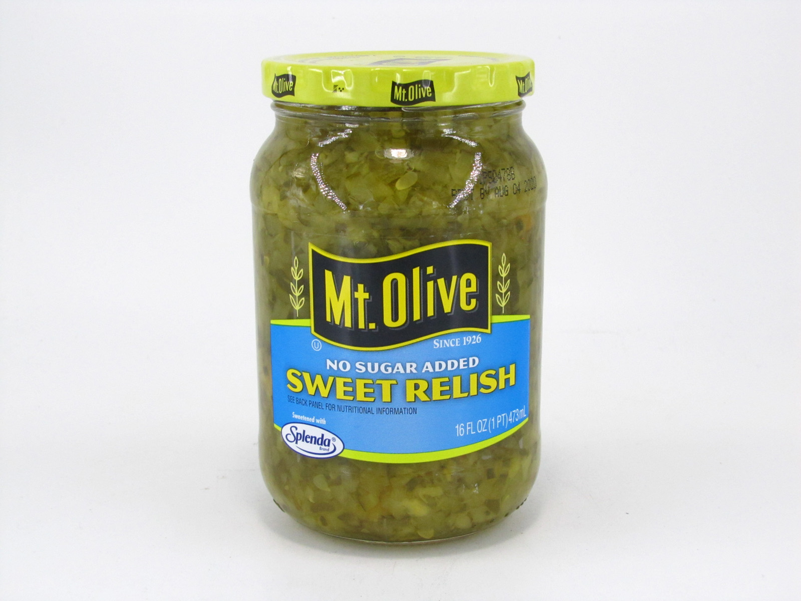 Mt. Olive - Sweet Relish - front view Mt. Olive - Sweet Relish - front view