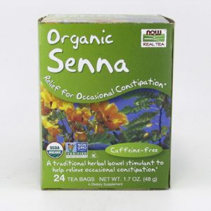 Senna Tea - front view