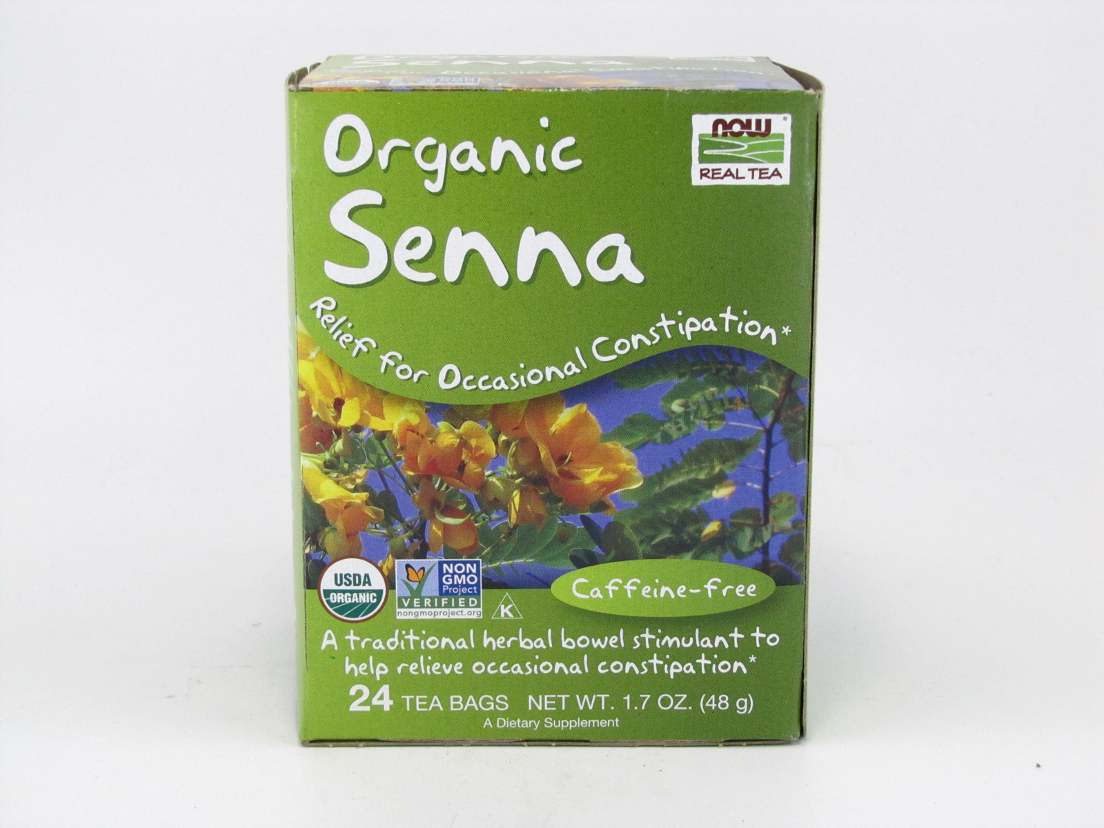 Senna Tea - front view Senna Tea - front view