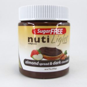 Nuti light - Almond Spread & Dark Chocolate - front view
