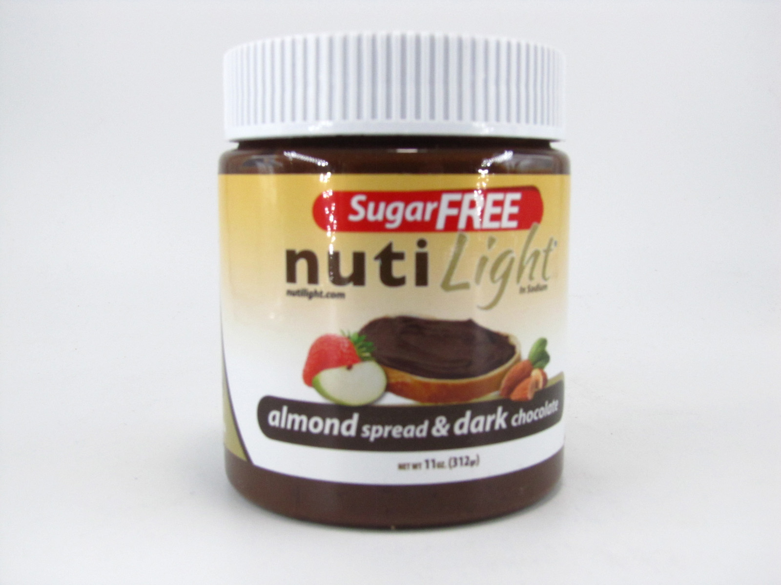 Nuti light - Almond Spread & Dark Chocolate - front view