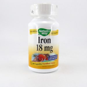 Nature's Way Iron 18 mg - front view