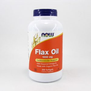 Now - Flax Oil - front view